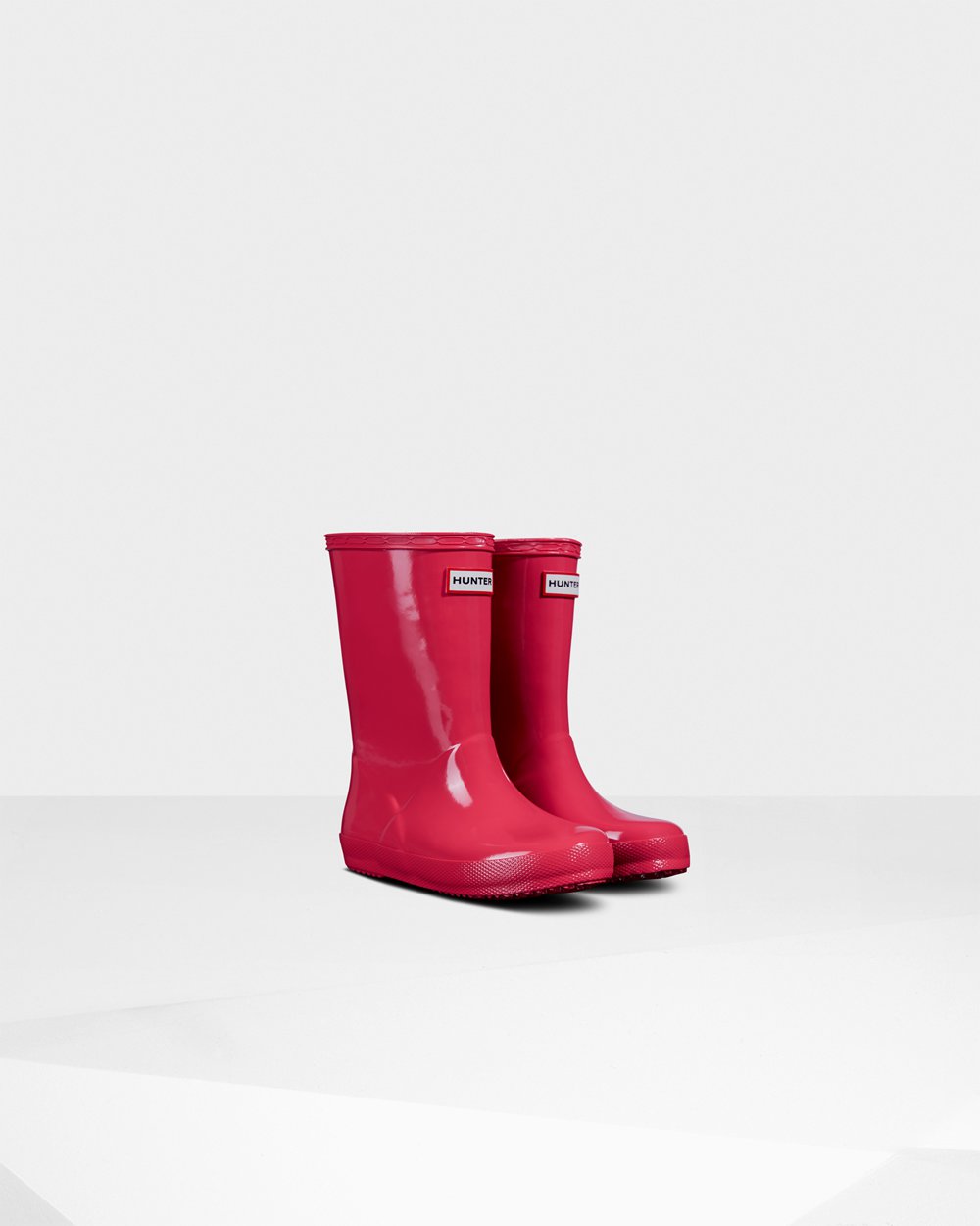 Botas De Agua Hunter Niños Original First Classic Gloss - Rosas - Argentina 3267FCTHY